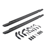 Go Rhino 69604280PC 2015 - 2018 Chevy Silverado 3500 HD RB Series RB30 Running Boards with Mounting Bracket Kit - Rugged Truck Gear