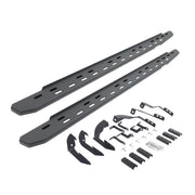 Go Rhino 69604280SPC 2015 - 2019 Chevy Silverado 2500 HD RB Series RB30 Slim Line Running Boards with Mounting Bracket Kit - Rugged Truck Gear