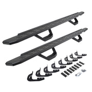 Go Rhino 6960478720T 2015 - 2019 GMC Sierra 2500/3500 HD RB Series RB30 Running Boards with Mounting Brackets, 2 Pairs Drop Steps Kit - Rugged Truck Gear