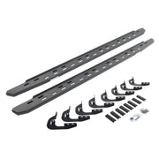Go Rhino 69604787SPC 2015 - 2019 Chevy Silverado 2500/3500 HD RB Series RB30 Slim Line Running Boards with Mounting Bracket Kit - Rugged Truck Gear