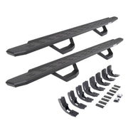 Go Rhino 6960488020T 2019 - 2024 Chevy Silverado 1500 RB Series RB30 Running Boards with Mounting Brackets, 2 Pairs Drop Steps Kit - Rugged Truck Gear