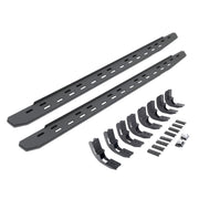 Go Rhino 69604880ST 2019 - 2024 Chevy Silverado 1500 RB Series RB30 Slim Line Running Boards with Mounting Bracket Kit - Rugged Truck Gear