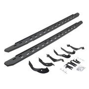 Go Rhino 69605187ST 2015 - 2019 GMC Sierra 2500/3500 HD RB Series RB30 Slim Line Running Boards with Mounting Bracket Kit - Rugged Truck Gear
