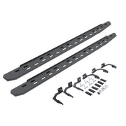 Go Rhino 69609980ST 2009 - 2014 Dodge Ram 1500 RB Series RB30 Slim Line Running Boards with Mounting Bracket Kit - Rugged Truck Gear