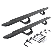 Go Rhino 6961068720T 2009 - 2024 Dodge Ram 2500/3500 RB Series RB30 Running Boards with Mounting Brackets, 2 Pairs Drop Steps Kit - Rugged Truck Gear