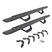 Go Rhino 6961268020T 2004 - 2014 Ford F150 FX4/Lariat/STX/XL/XLT RB Series RB30 Running Boards with Mounting Brackets, 2 Pairs Drop Steps Kit - Rugged Truck Gear
