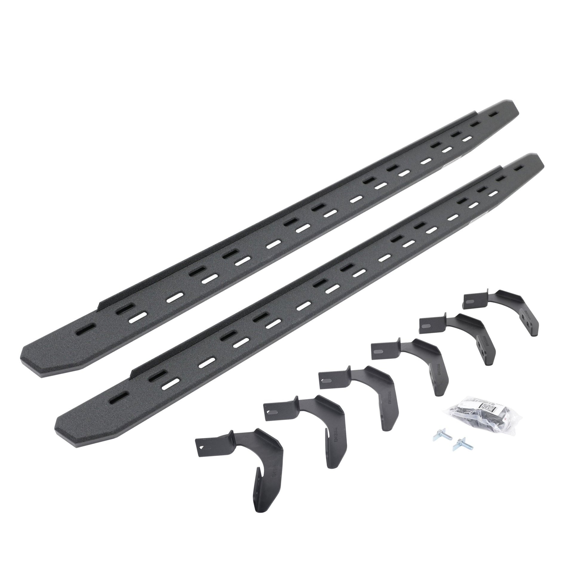 Go Rhino 69612680ST 2004 - 2014 Ford F150 FX4/Lariat/STX/XL/XLT RB Series RB30 Slim Line Running Boards with Mounting Bracket Kit - Rugged Truck Gear