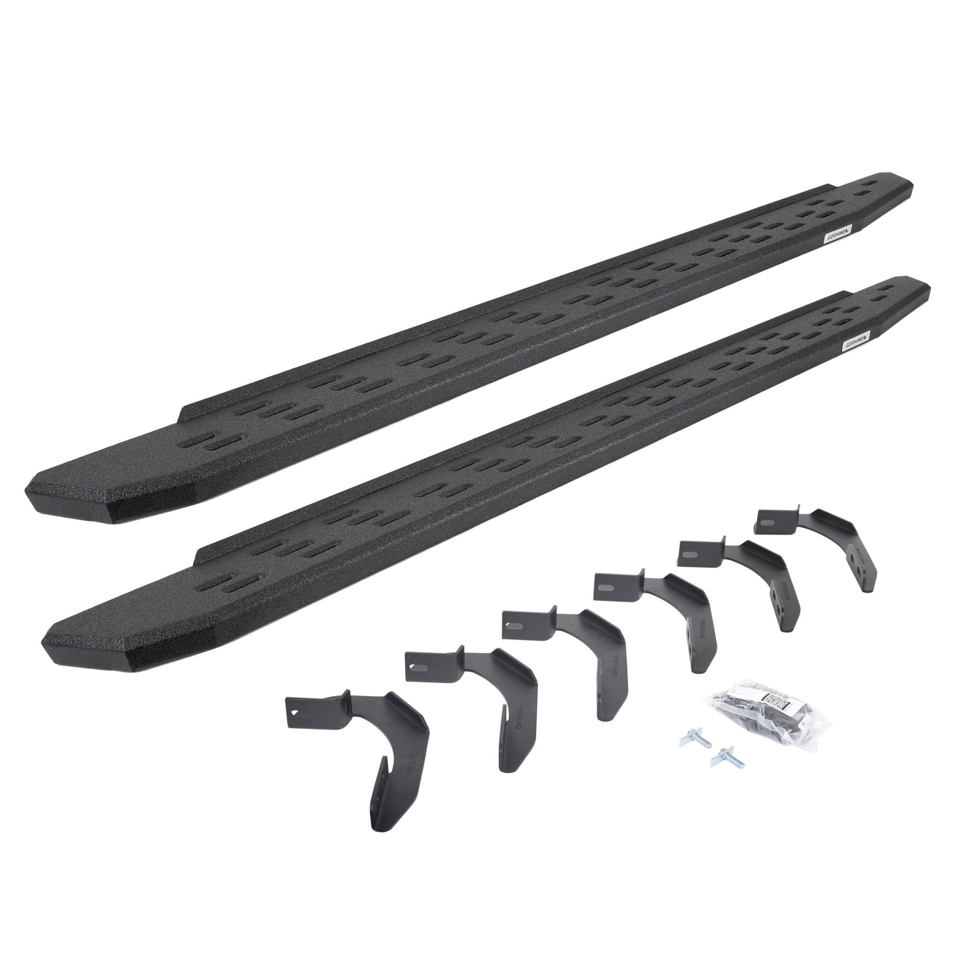 Go Rhino 69612680T 2004 - 2014 Ford F150 FX4/Lariat/STX/XL/XLT RB Series RB30 Running Boards with Mounting Bracket Kit - Rugged Truck Gear
