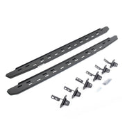 Go Rhino 69612973SPC 2021 - 2024 Ford Bronco RB Series RB30 Slim Line Running Boards with Mounting Bracket Kit - Rugged Truck Gear