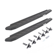 Go Rhino 69613157T 2021 - 2024 Ford Bronco RB Series RB30 Running Boards with Mounting Bracket Kit - Rugged Truck Gear