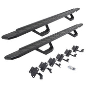 Go Rhino 6961508720T 2011 - 2014 Ford F150 FX2/King Ranch/Platinum/SVT Raptor/XL RB Series RB30 Running Boards with Mounting Brackets, 2 Pairs Drop Steps Kit - Rugged Truck Gear