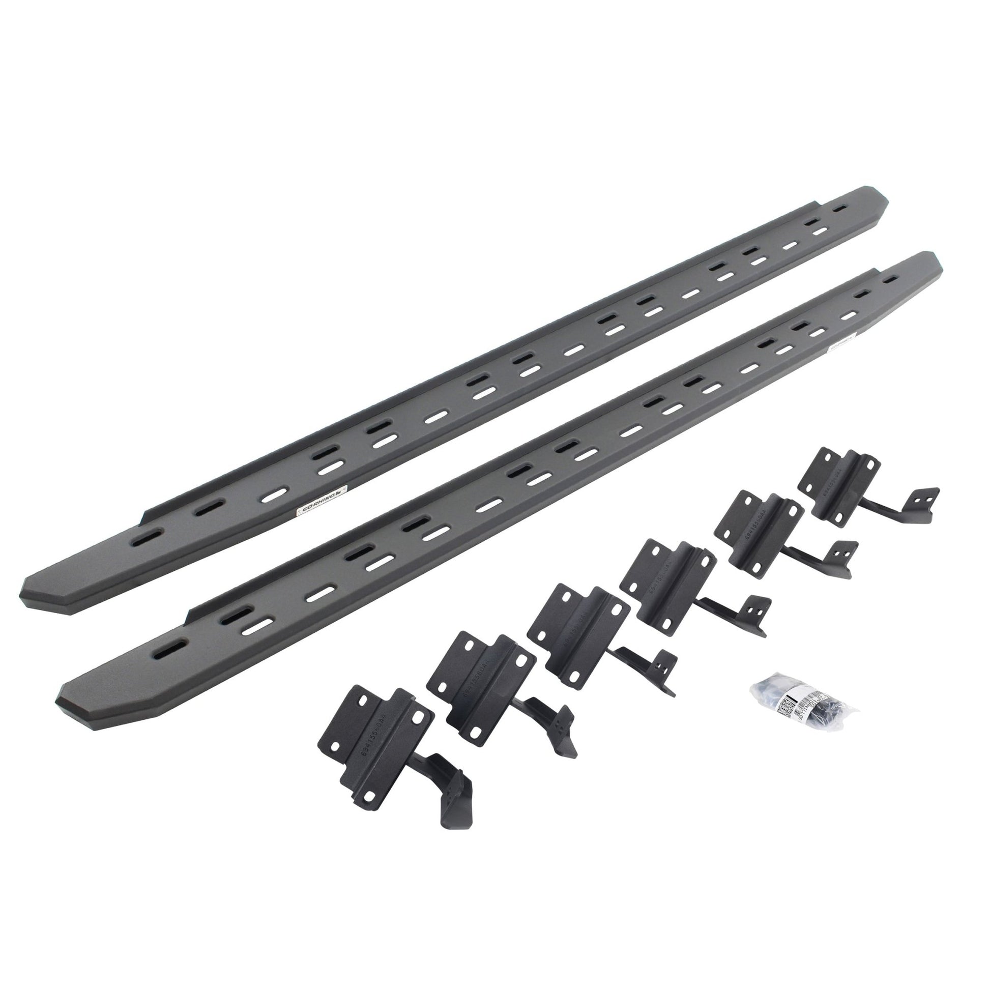 Go Rhino 69615087PC 2011 - 2014 Ford F150 FX2/King Ranch/Platinum/SVT Raptor/XL RB Series RB30 Running Boards with Mounting Bracket Kit - Rugged Truck Gear