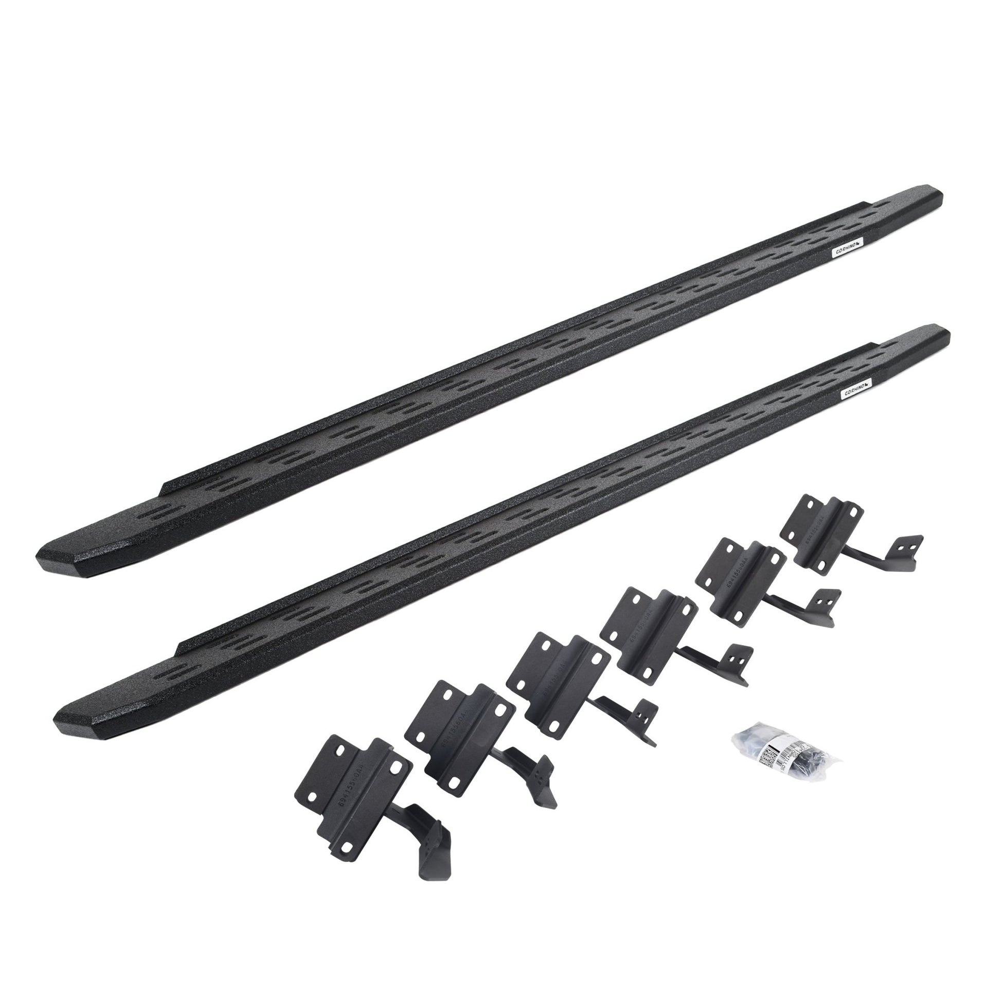 Go Rhino 69615087T 2004 - 2014 Ford F150 FX4/Lariat/XLT RB Series RB30 Running Boards with Mounting Bracket Kit - Rugged Truck Gear