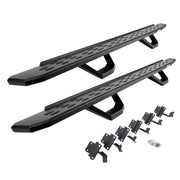 Go Rhino 6961558720PC 2015 - 2024 Ford F150 King Ranch/Lariat/Platinum/XL/XLT RB Series RB30 Running Boards with Mounting Brackets, 2 Pairs Drop Steps Kit - Rugged Truck Gear