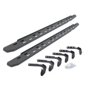 Go Rhino 69617680SPC 1999 - 2016 Ford F250/F350 Super Duty RB Series RB30 Slim Line Running Boards with Mounting Bracket Kit - Rugged Truck Gear