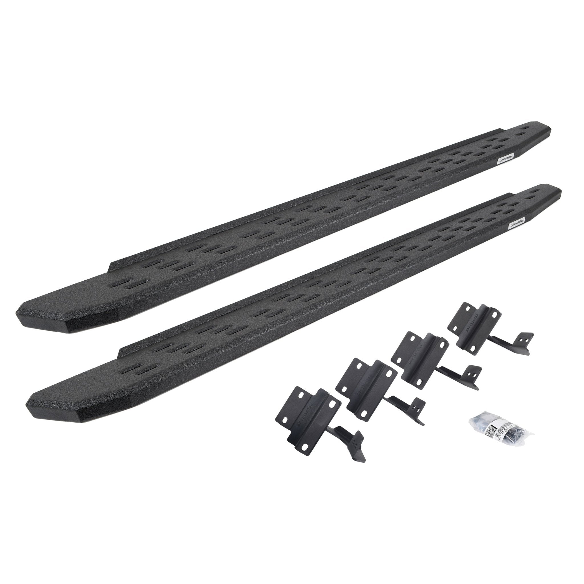 Go Rhino 69617780T 2015 - 2024 Ford F150 XL/XLT RB Series RB30 Running Boards with Mounting Bracket Kit - Rugged Truck Gear