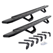 Go Rhino 6961808720PC 1999 - 2016 Ford F250/F350 Super Duty RB Series RB30 Running Boards with Mounting Brackets, 2 Pairs Drop Steps Kit - Rugged Truck Gear