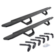 Go Rhino 6961808720T 1999 - 2016 Ford F250/F350 Super Duty RB Series RB30 Running Boards with Mounting Brackets, 2 Pairs Drop Steps Kit - Rugged Truck Gear