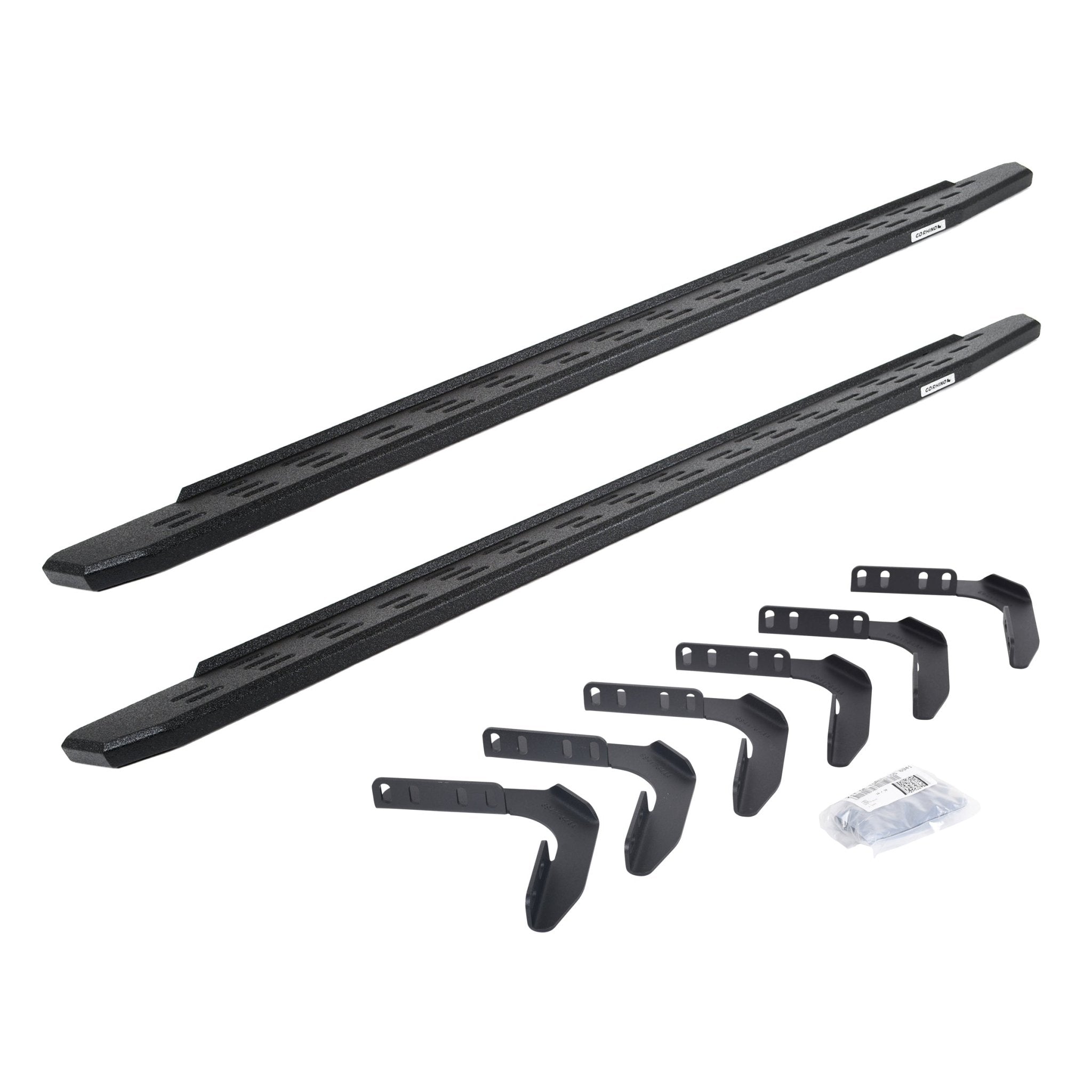 Go Rhino 69618087T 1999 - 2016 Ford F250/F350 Super Duty RB Series RB30 Running Boards with Mounting Bracket Kit - Rugged Truck Gear