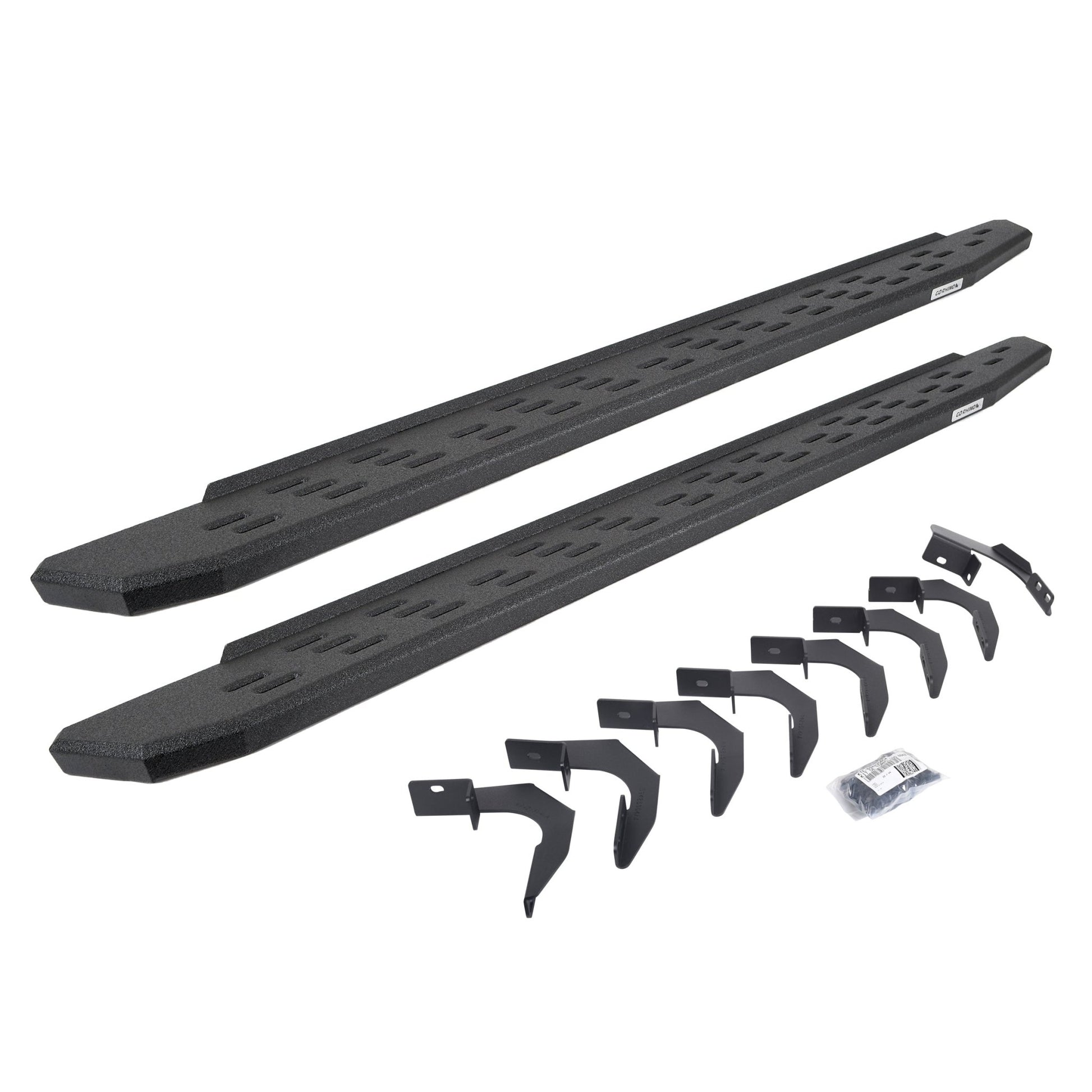 Go Rhino 69623580T 2015 - 2024 Chevy Colorado RB Series RB30 Running Boards with Mounting Bracket Kit - Rugged Truck Gear
