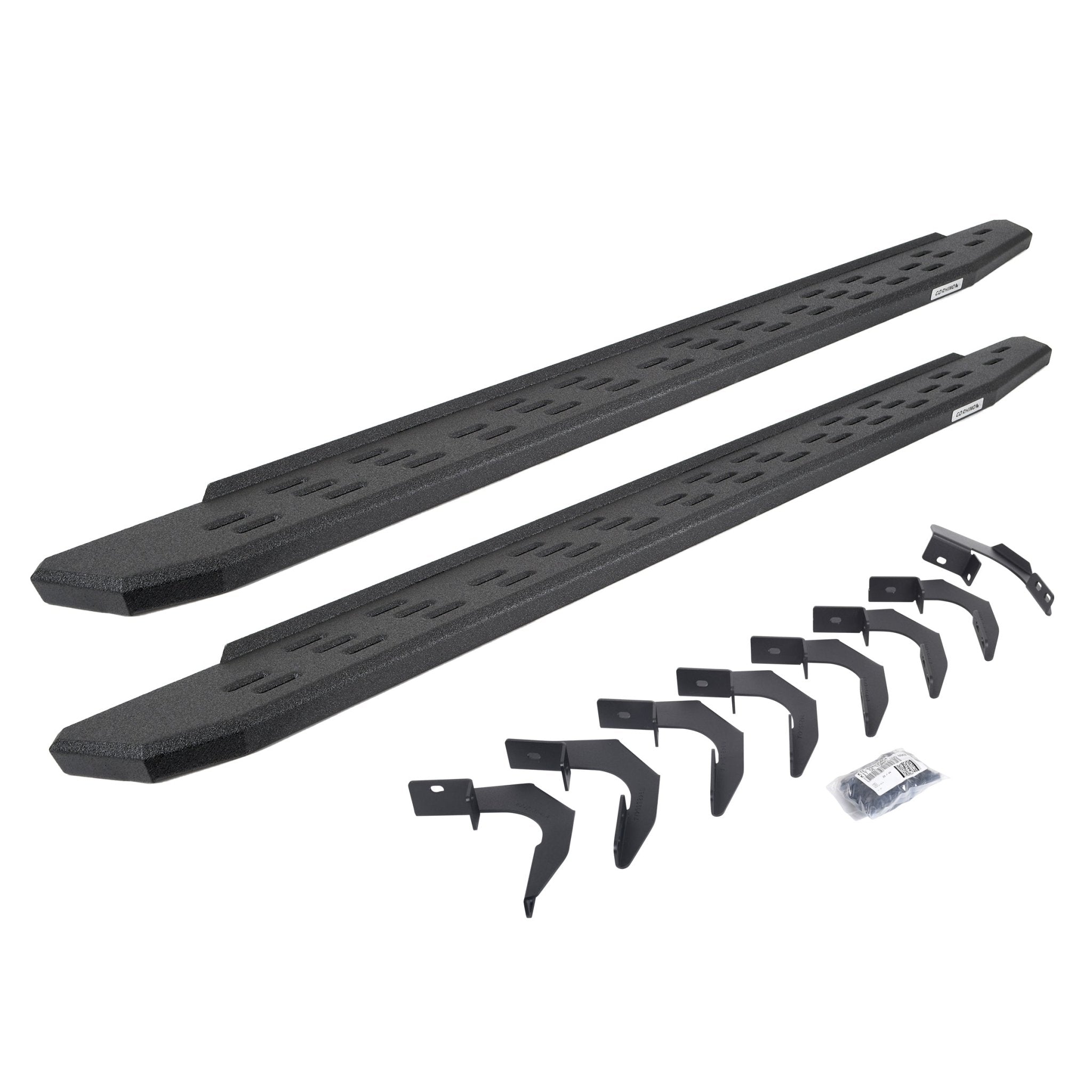 Go Rhino 69623580T 2015 - 2024 Chevy Colorado RB Series RB30 Running Boards with Mounting Bracket Kit - Rugged Truck Gear