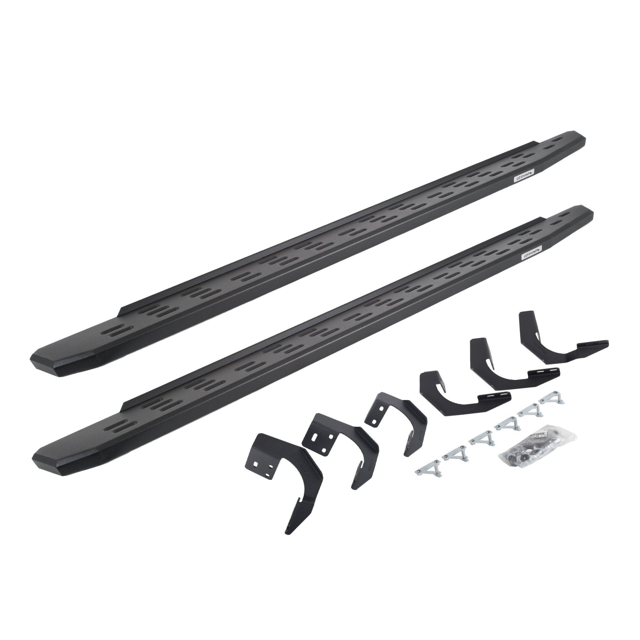 Go Rhino 69629980PC 2015 - 2023 Dodge Ram 1500 RB Series RB30 Running Boards with Mounting Bracket Kit - Rugged Truck Gear