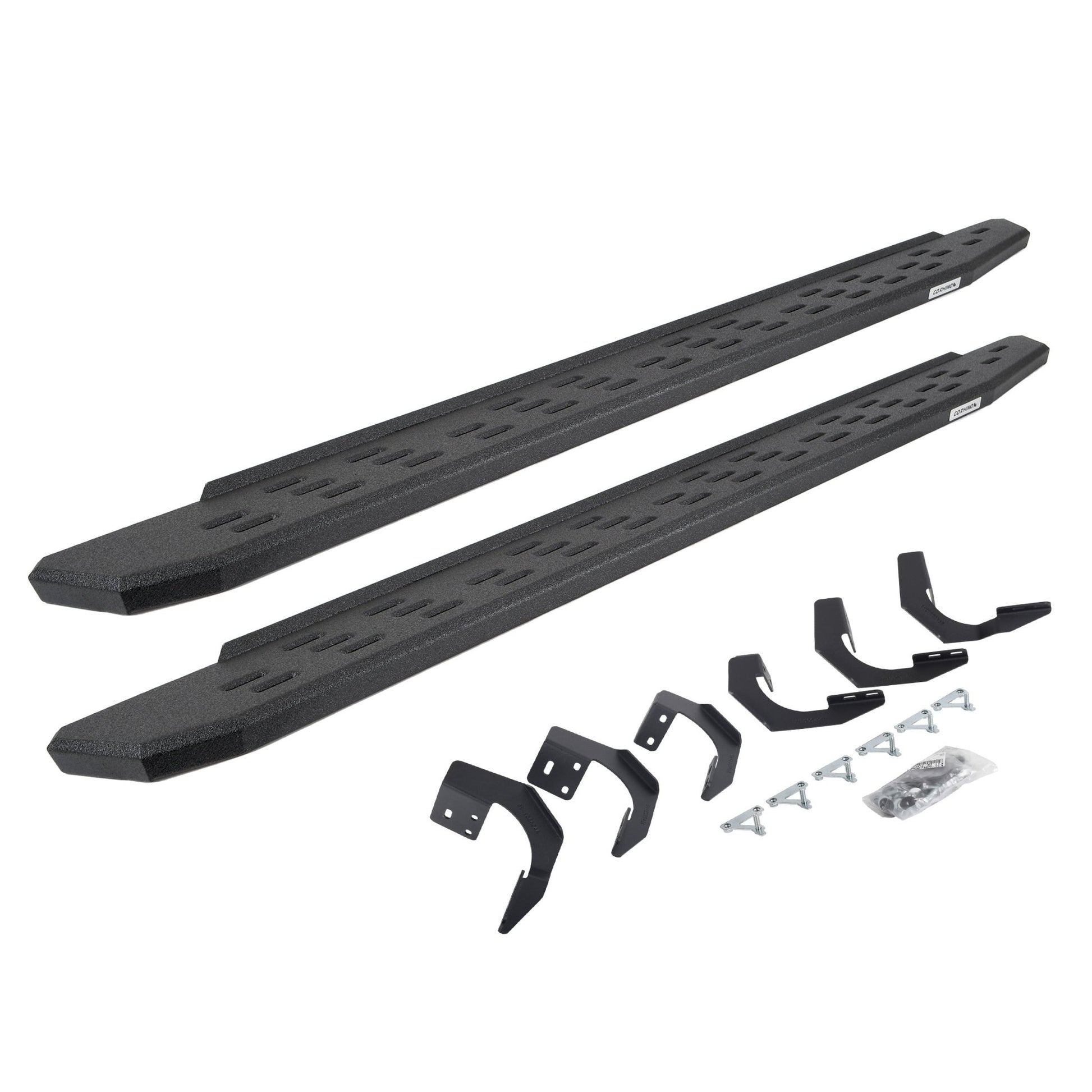 Go Rhino 69629980T 2015 - 2023 Dodge Ram 1500 RB Series RB30 Running Boards with Mounting Bracket Kit - Rugged Truck Gear