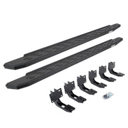 Go Rhino 69630680T 2019 - 2024 Dodge Ram 1500 RB Series RB30 Running Boards with Mounting Bracket Kit - Rugged Truck Gear