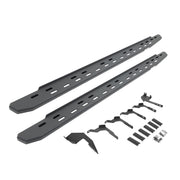 Go Rhino 69636880SPC 2024 Ford F150 Raptor RB Series RB30 Slim Line Running Boards with Mounting Bracket Kit - Rugged Truck Gear