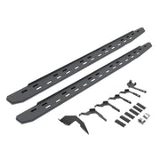 Go Rhino 69636880ST 2019 - 2024 Ford F150 Lariat/XL/XLT RB Series RB30 Slim Line Running Boards with Mounting Bracket Kit - Rugged Truck Gear
