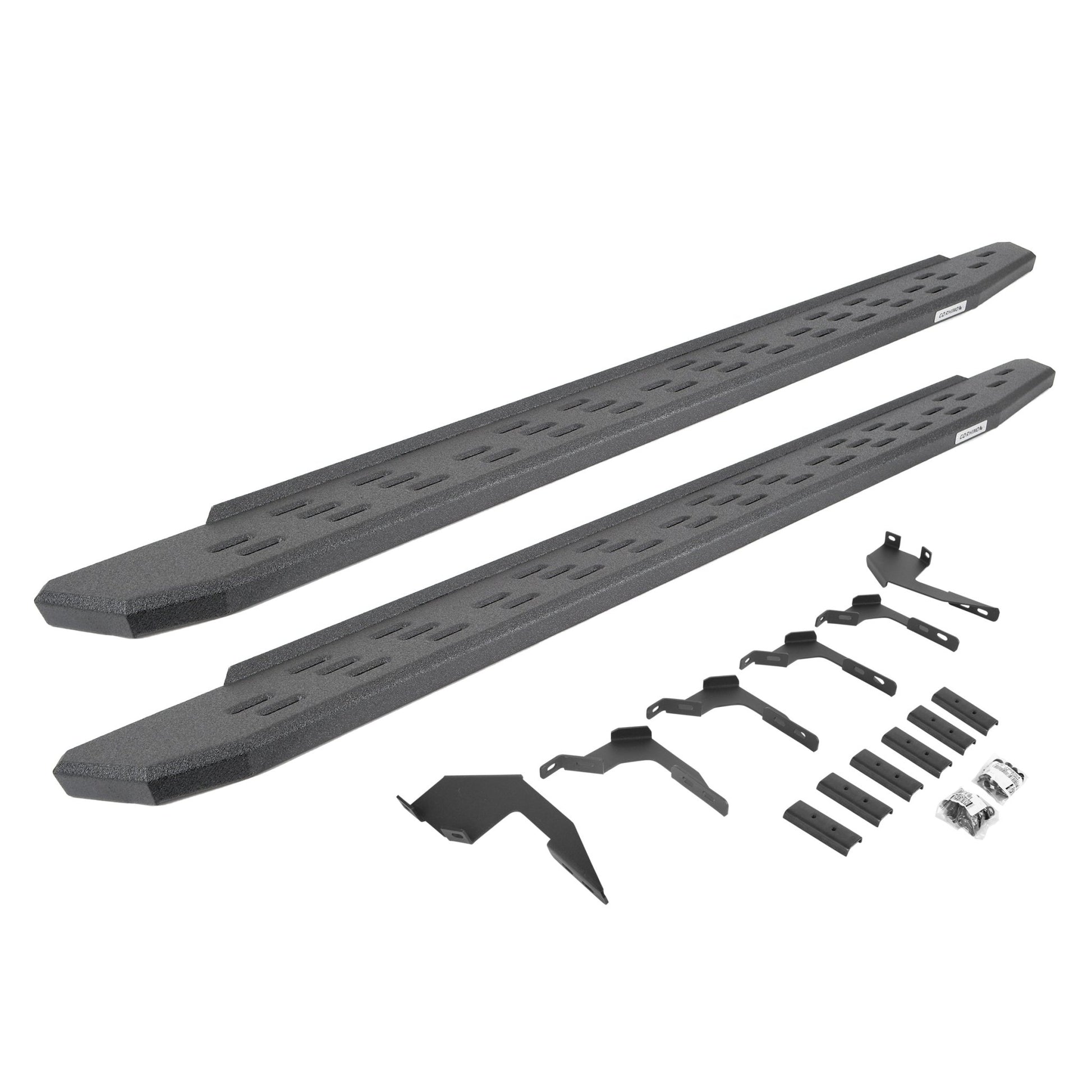 Go Rhino 69636880T 2024 Ford F150 Raptor RB Series RB30 Running Boards with Mounting Bracket Kit - Rugged Truck Gear