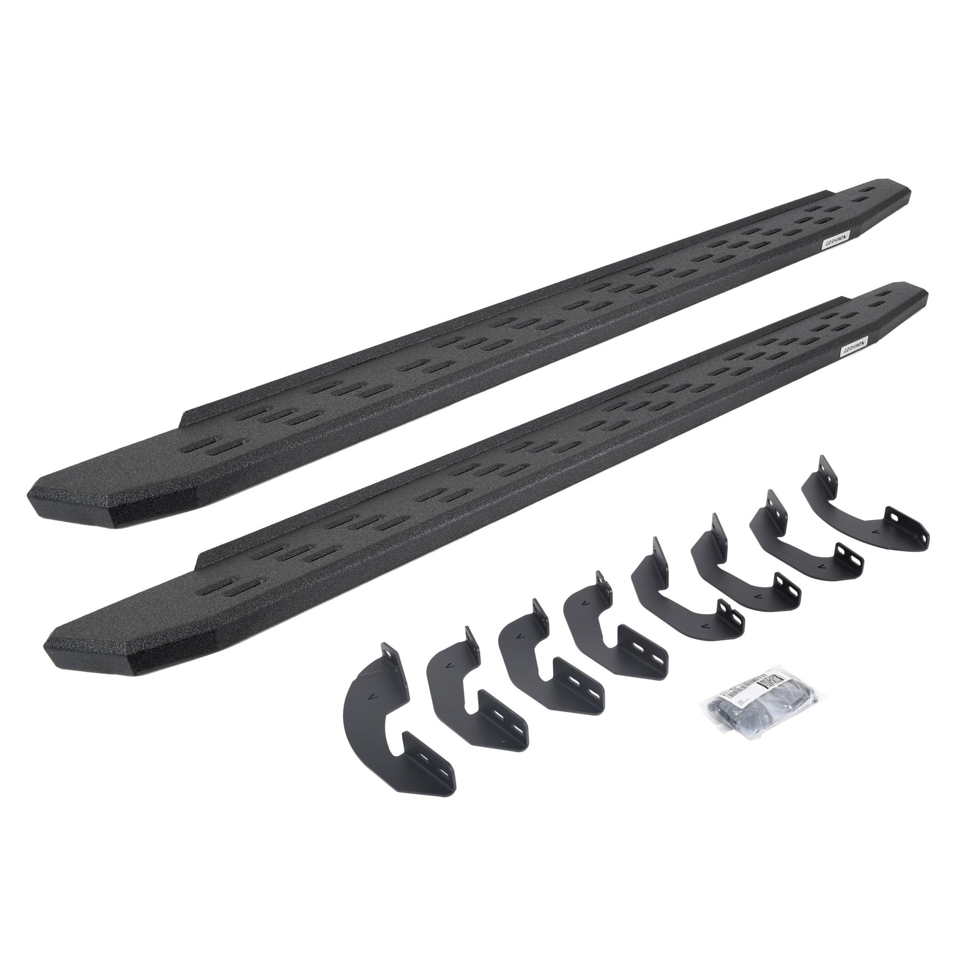 Go Rhino 69641580T 2007 - 2021 Toyota Tundra RB Series RB30 Running Boards with Mounting Bracket Kit - Rugged Truck Gear