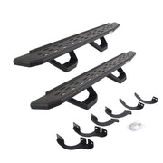 Go Rhino 6964256820PC 2020 - 2021 Toyota 4Runner Venture RB Series RB30 Running Boards with Mounting Brackets, 2 Pairs Drop Steps Kit - Rugged Truck Gear