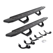 Go Rhino 6964256820T 2023 Toyota 4Runner 40th Anniversary Edition RB Series RB30 Running Boards with Mounting Brackets, 2 Pairs Drop Steps Kit - Rugged Truck Gear