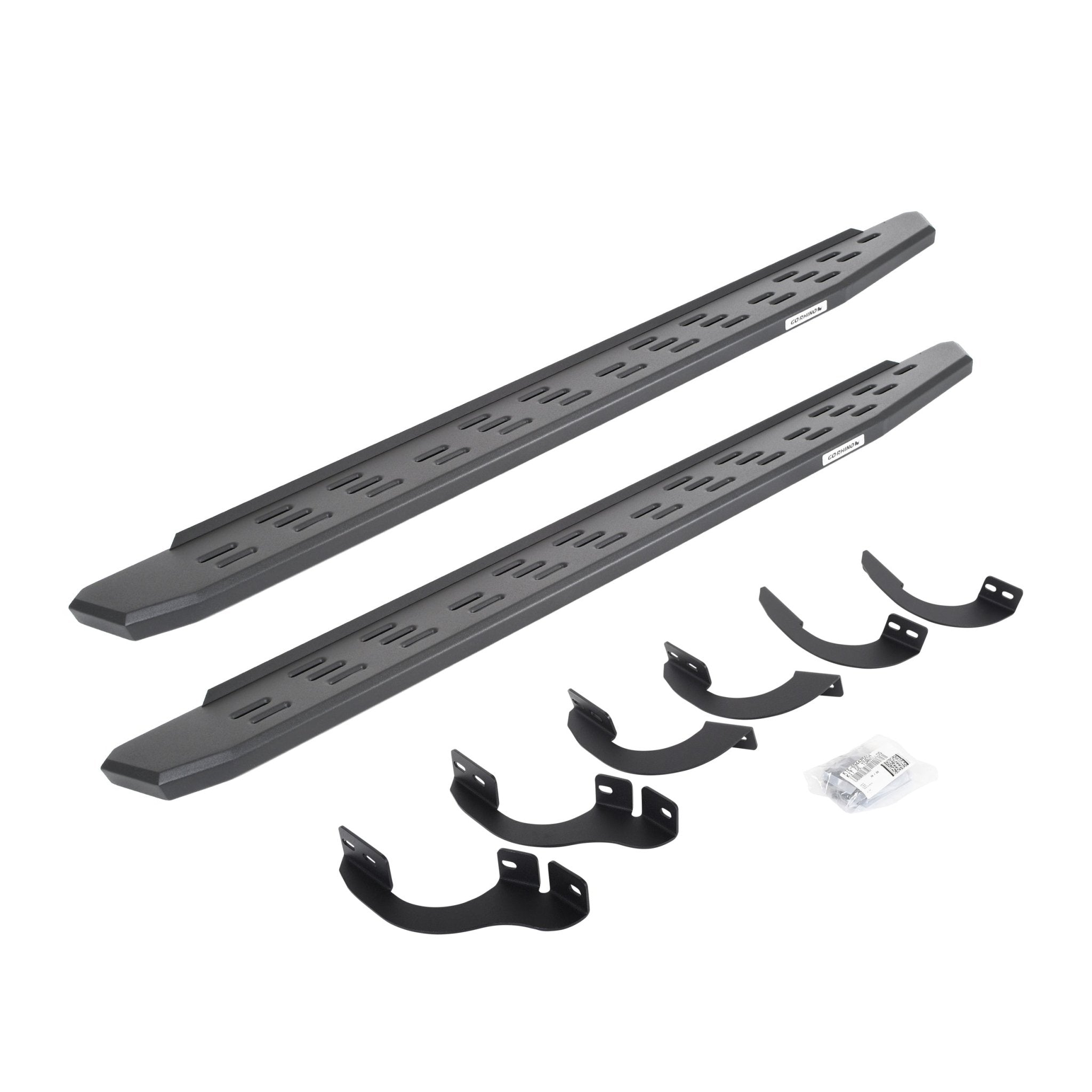 Go Rhino 69642568PC 2020 - 2021 Toyota 4Runner Venture RB Series RB30 Running Boards with Mounting Bracket Kit - Rugged Truck Gear