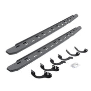 Go Rhino 69642568ST 2018 - 2024 Toyota 4Runner SR5 Premium/TRD Off - Road/TRD Off - Road Premium/TRD Pro RB Series RB30 Slim Line Running Boards with Mounting Bracket Kit - Rugged Truck Gear