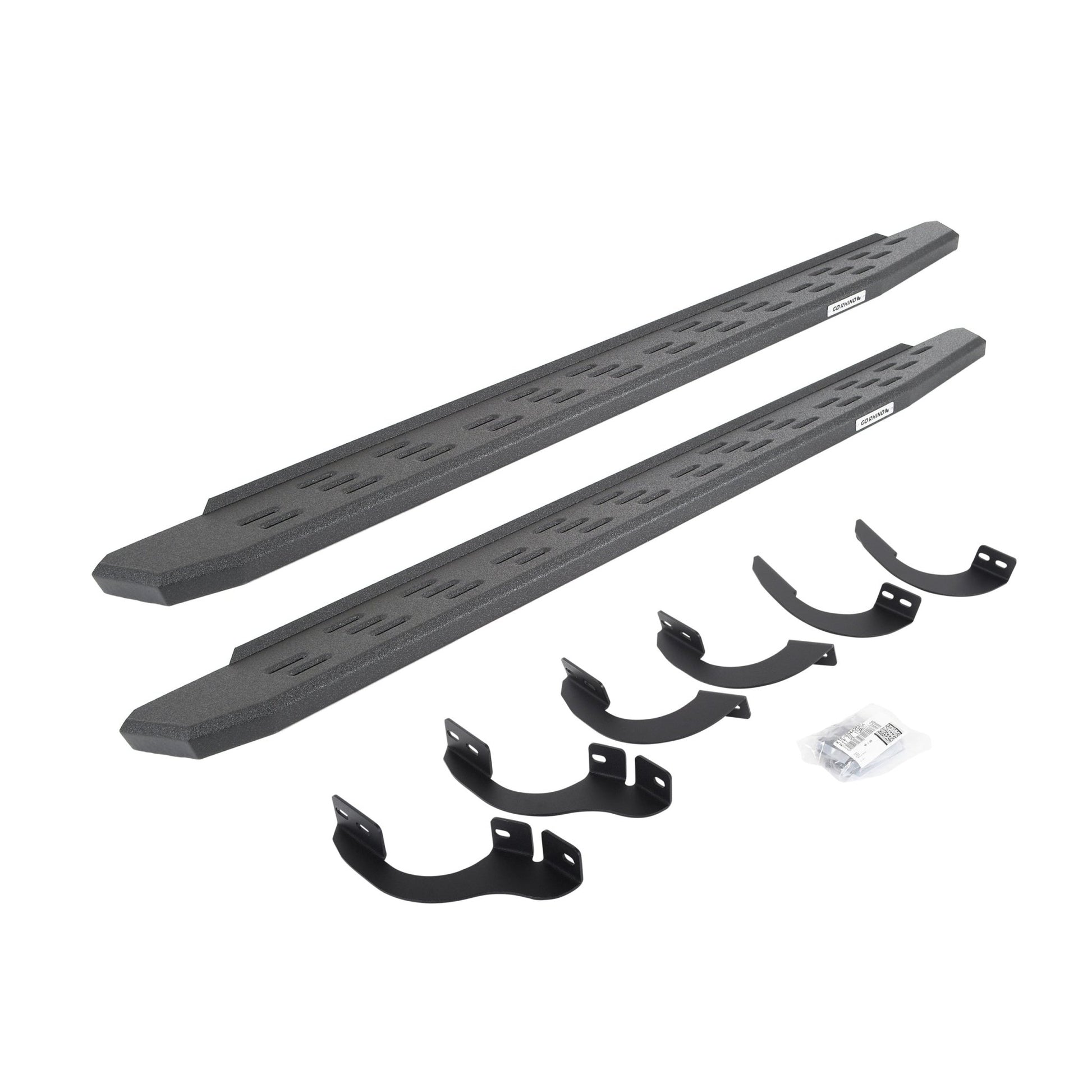 Go Rhino 69642568T 2023 Toyota 4Runner 40th Anniversary Edition RB Series RB30 Running Boards with Mounting Bracket Kit - Rugged Truck Gear