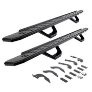 Go Rhino 6964298720PC 2005 - 2023 Toyota Tacoma RB Series RB30 Running Boards with Mounting Brackets, 2 Pairs Drop Steps Kit - Rugged Truck Gear