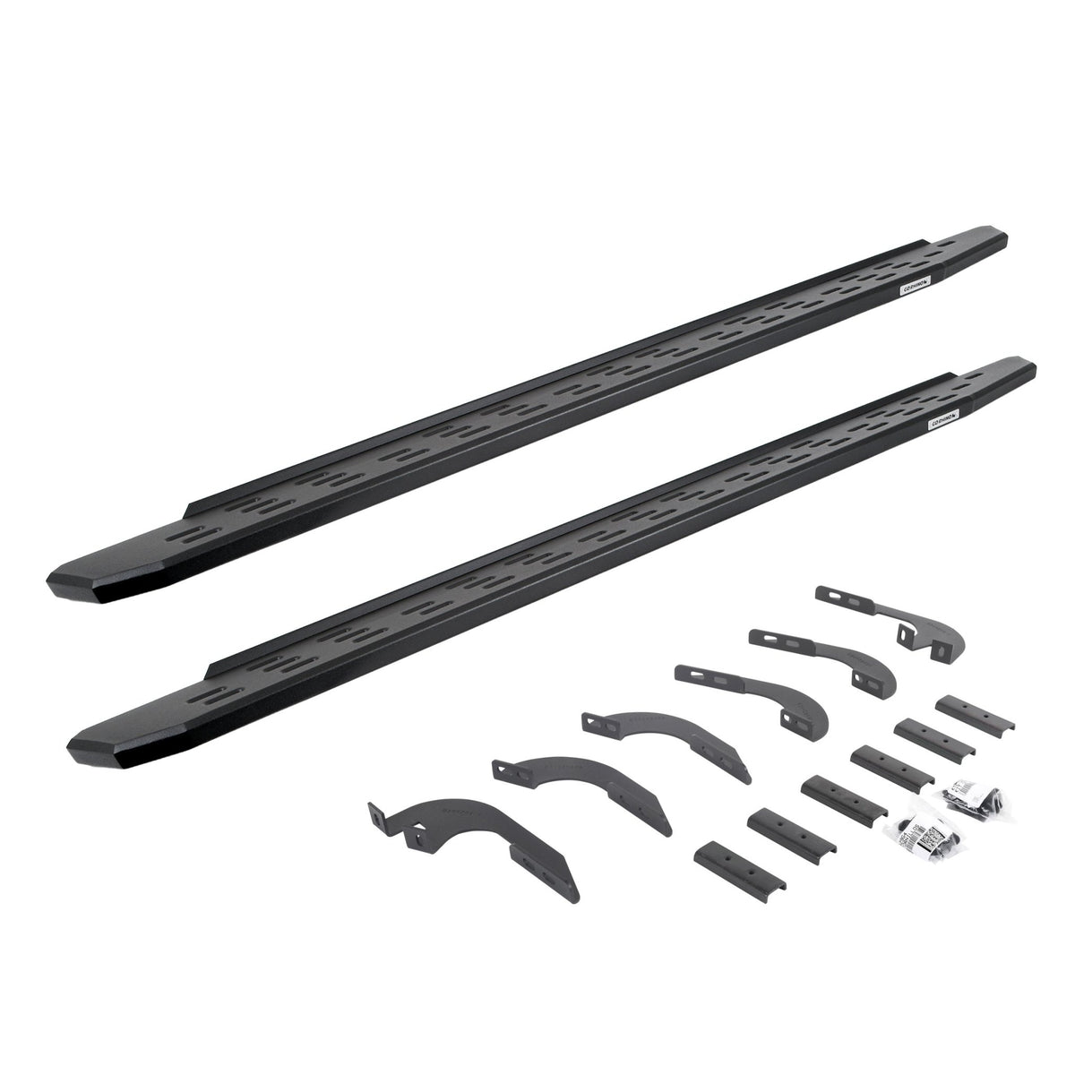 Go Rhino 69642987PC 2005 - 2023 Toyota Tacoma RB Series RB30 Running Boards with Mounting Bracket Kit - Rugged Truck Gear