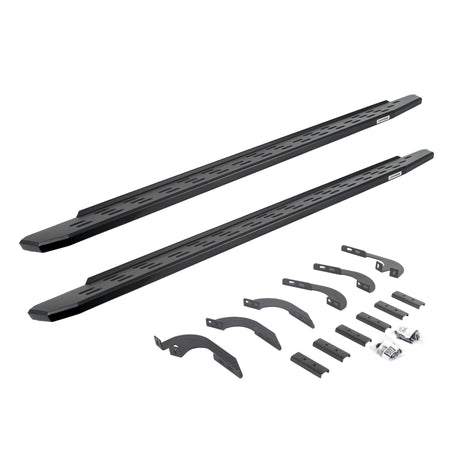 Go Rhino 69642987PC 2005 - 2023 Toyota Tacoma RB Series RB30 Running Boards with Mounting Bracket Kit - Rugged Truck Gear