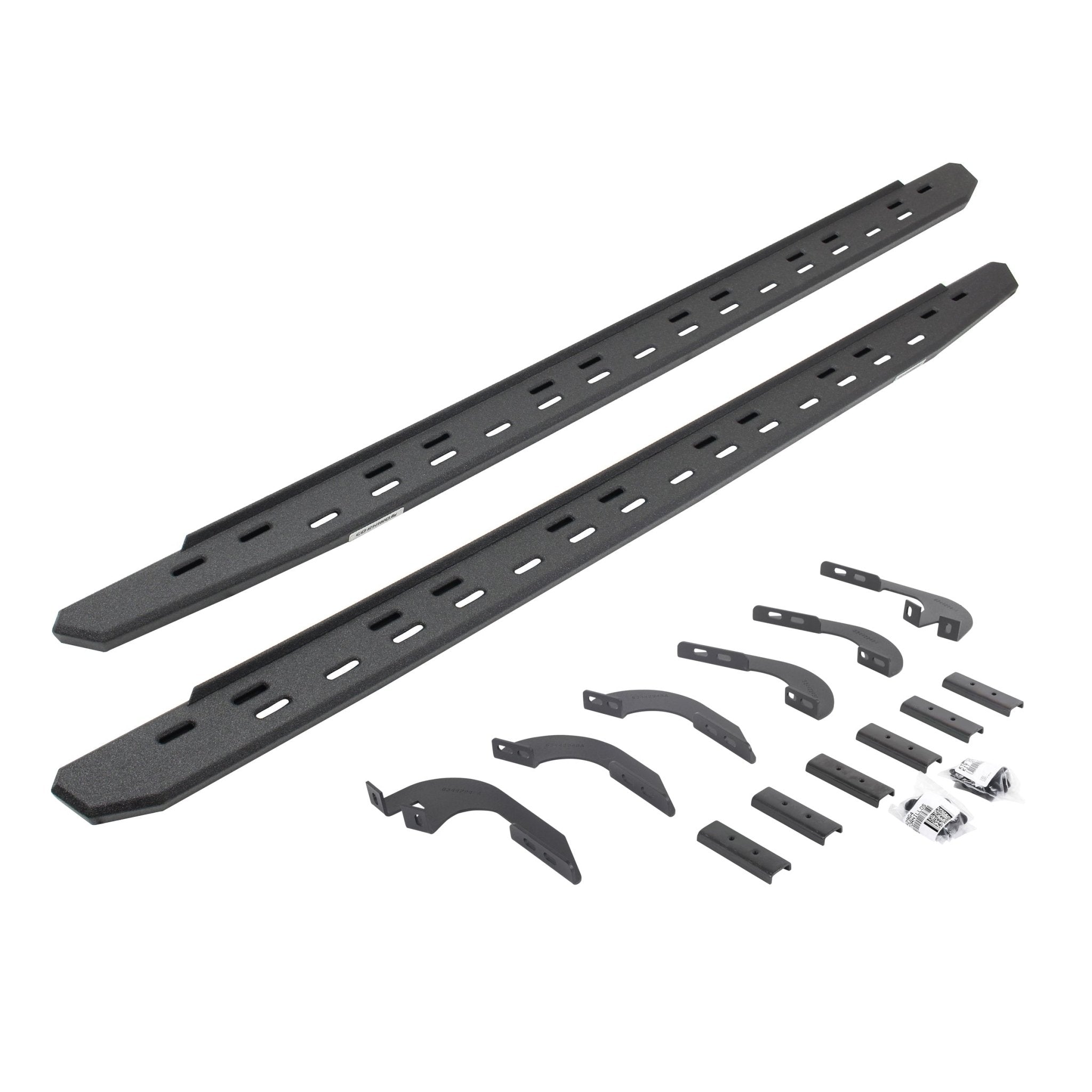 Go Rhino 69642987ST 2005 - 2023 Toyota Tacoma RB Series RB30 Slim Line Running Boards with Mounting Bracket Kit - Rugged Truck Gear