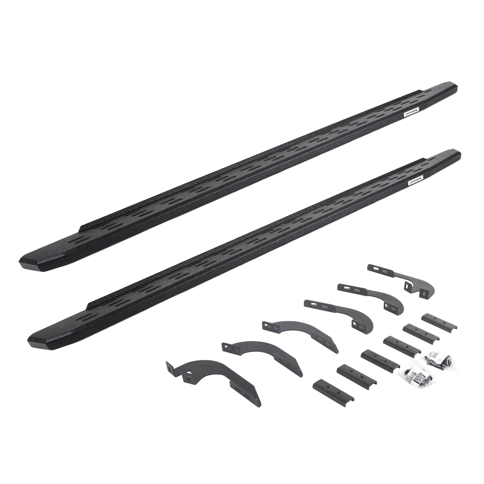 Go Rhino 69642987T 2005 - 2023 Toyota Tacoma RB Series RB30 Running Boards with Mounting Bracket Kit - Rugged Truck Gear