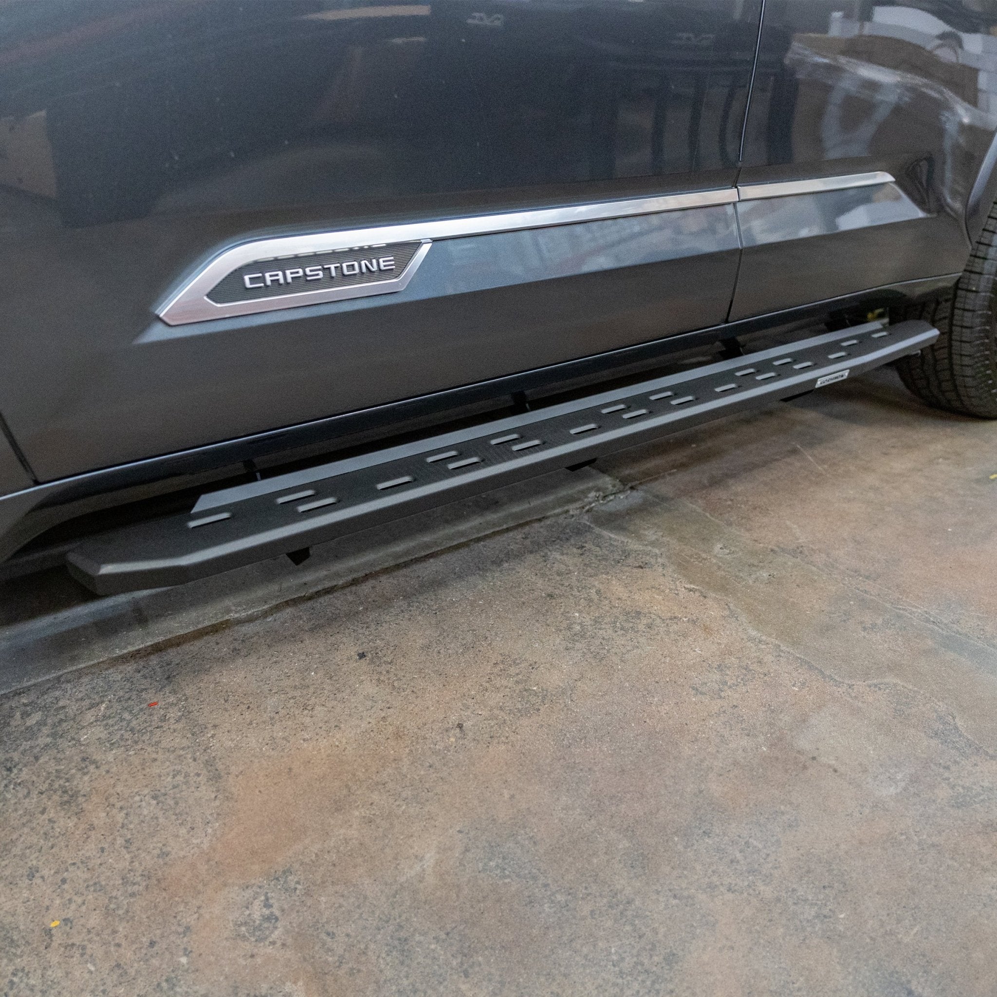 Go Rhino 69643973SPC 2023 - 2024 Toyota Sequoia Limited/Platinum/SR5/TRD Pro RB Series RB30 Slim Line Running Boards with Bracket Kit - Rugged Truck Gear