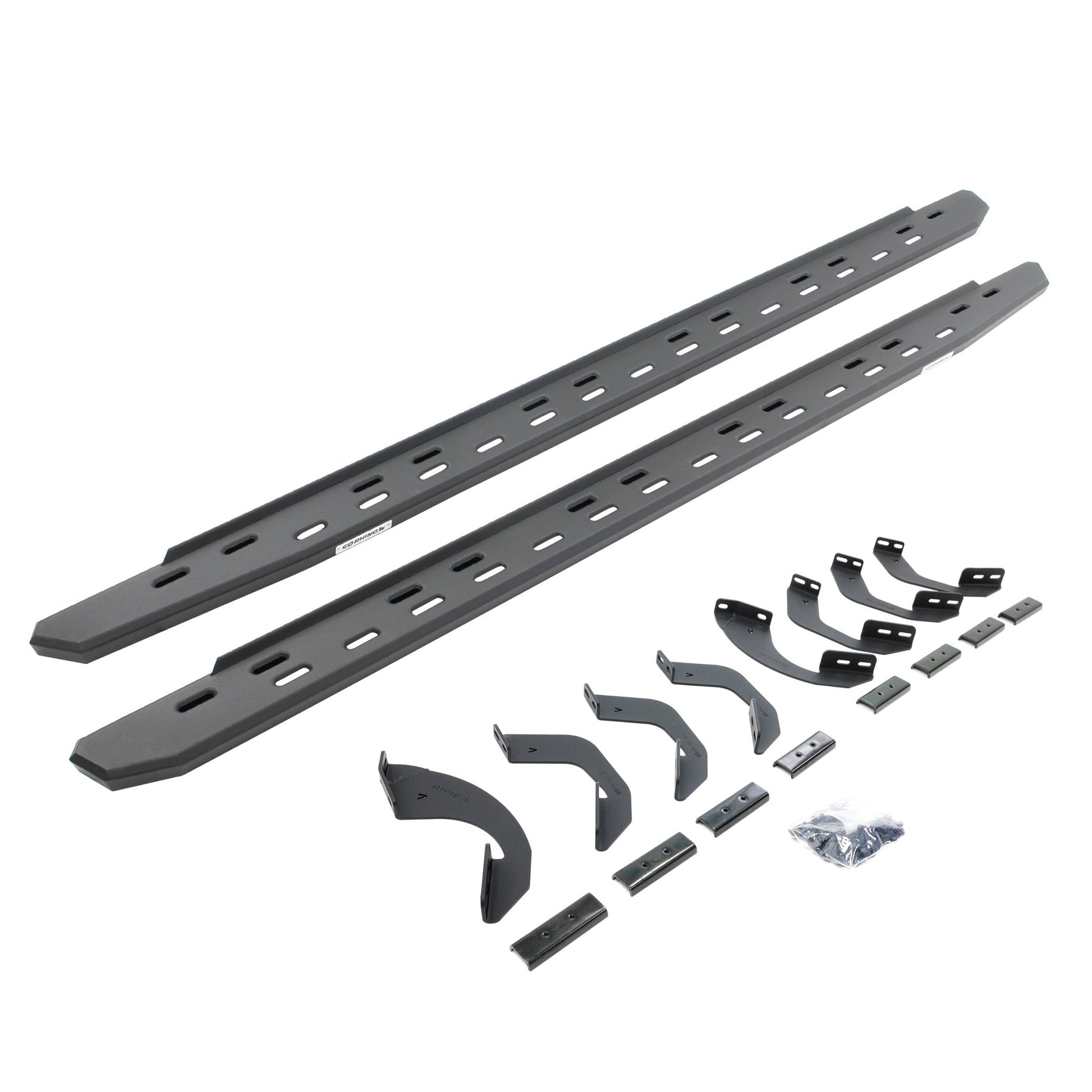 Go Rhino 69643973SPC 2023 - 2024 Toyota Sequoia Limited/Platinum/SR5/TRD Pro RB Series RB30 Slim Line Running Boards with Bracket Kit - Rugged Truck Gear
