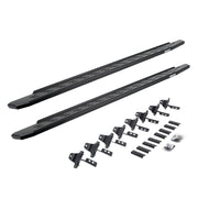 Go Rhino 69651687PC 2020 - 2024 Jeep Gladiator JT RB Series RB30 Running Boards with Mounting Bracket Kit - Rugged Truck Gear
