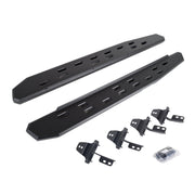Go Rhino 69692648SPC 2007 - 2018 Jeep Wrangler JK RB Series RB30 Slim Line Running Boards with Mounting Bracket Kit - Rugged Truck Gear