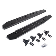 Go Rhino 69692748SPC 2018 - 2024 Jeep Wrangler JL RB Series RB30 Slim Line Running Boards with Mounting Bracket Kit - Rugged Truck Gear