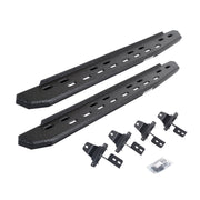 Go Rhino 69692748ST 2018 - 2024 Jeep Wrangler JL RB Series RB30 Slim Line Running Boards with Mounting Bracket Kit - Rugged Truck Gear