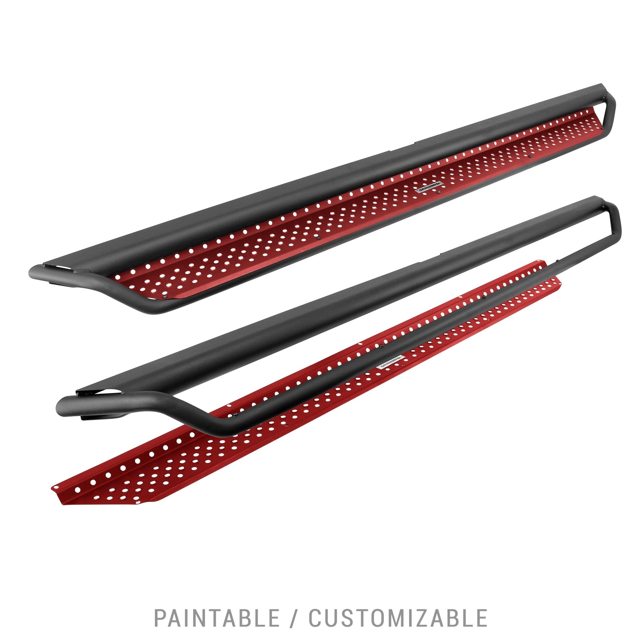 Go Rhino D10068T 2021 - 2024 Ford Bronco Sport D1 Dominator Series Xtreme Side Steps - Boards Only, 68" Long - Rugged Truck Gear