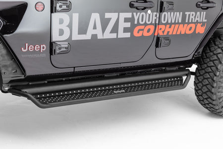 Go Rhino D10068T 2021 - 2024 Ford Bronco Sport D1 Dominator Series Xtreme Side Steps - Boards Only, 68" Long - Rugged Truck Gear